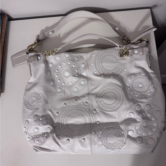 COACH Opt C Studded Hobo - Picture 2 of 6